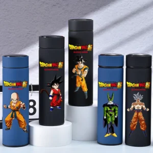 Bouteille isotherme Dragon Ball en acier inoxydable, 500ml,
