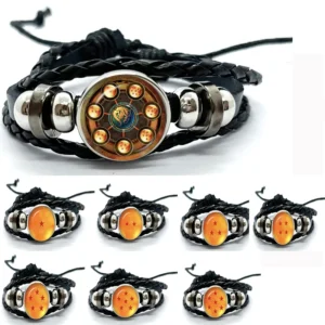 Bracelet de pierres précieuses Dragon Ball Z